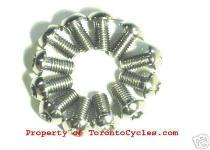 Titanium Torx Disc Brake Rotor Bolts M5 Threads - T25 socket