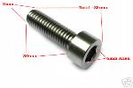 Titanium Narrow Head BoltsIntegrated Crank Lock Bolt - Brake Lever 