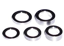 Titanium Chainring Bolt Spacers - Narrow Washers 