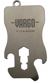 Vargo Titanium Key Chain Tool - 1.1