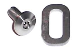 Titanium Bolt and Washer Look - Keo Cleats