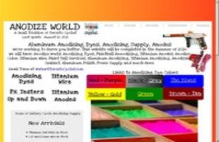 Anodizing Dye Website